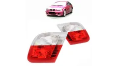 Lampa BMW 3 E46 Tył Wewnętrzna Lewa Red-Clear największy sklep tuningowy w Polsce!