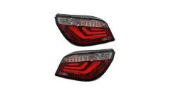 Lampy BMW 5 E60 Tył LED Red-Smoke największy sklep tuningowy w Polsce!