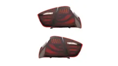 Lampy BMW 3 E90 Tył LED Red-Smoke największy sklep tuningowy w Polsce!