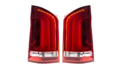 Lampy Mercedes-Benz Vito W447 Tył Dynamic LED Black-Red największy sklep tuningowy w Polsce!