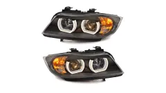 Lampy BMW 3 E90 E91 Przód Black największy sklep tuningowy w Polsce!