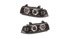 Lampy BMW 3 E36 Przód Black największy sklep tuningowy w Polsce!