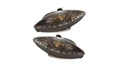 Lampy SEAT ALTEA LEON TOLEDO III Przód Black największy sklep tuningowy w Polsce!