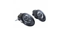 Lampy Volkswagen New Beetle Przód Black największy sklep tuningowy w Polsce!