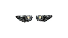 Lampy BMW 1 F20 F21 Przód LED Angel Eyes Black największy sklep tuningowy w Polsce!