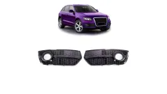 Ramka halogenów Audi Q5 8R Gloss Black największy sklep tuningowy w Polsce!