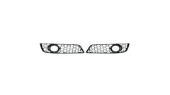 Ramka halogenów Audi A3 8P Gloss Black największy sklep tuningowy w Polsce!