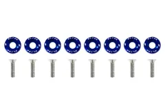 Śrubki ozdobne M6x1.0 15mm SLIDE Blue największy sklep tuningowy w Polsce!