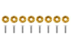 Śrubki ozdobne M6x1.0 15mm SLIDE Gold największy sklep tuningowy w Polsce!