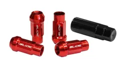 Nakrętki SLIDE JDM M12x1,5 Czerwone największy sklep tuningowy w Polsce!