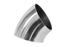 Kolanko nierdzwenie 45st 51mm gr.1,5mm polerowane największy sklep tuningowy w Polsce!