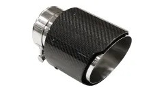 Końcówka tłumika 101mm wejście 76mm Carbon Gloss największy sklep tuningowy w Polsce!
