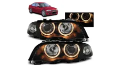 Lampy BMW 3 E46 Halogeny Black największy sklep tuningowy w Polsce!
