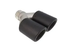 Końcówka tłumika 101mmx2 wejście 76mm Carbon Mat największy sklep tuningowy w Polsce!