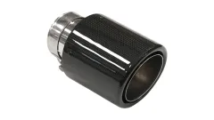 Końcówka tłumika 89mm wejście 76mm Carbon Gloss największy sklep tuningowy w Polsce!