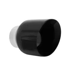 Nierdzewna końcówka wydechu 101mm (63mm) Black największy sklep tuningowy w Polsce!