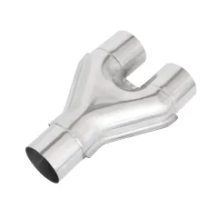 Nierdzewny trójnik wydechu 63mm 304SS Polerowany FigerSPEC największy sklep tuningowy w Polsce!
