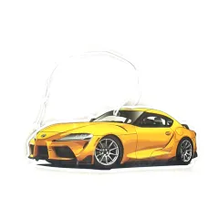 Zawieszka samochodowa zapach Toyota Supra (wer.3) największy sklep tuningowy w Polsce!