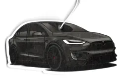 Zawieszka samochodowa zapach Tesla Model X największy sklep tuningowy w Polsce!