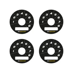 Ecumaster Tarcze Rotary Switch 8pos czarne B01 największy sklep tuningowy w Polsce!