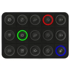 Klawiatura CAN Ecumaster - 15 przycisków RGB największy sklep tuningowy w Polsce!