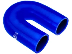 Kolanko silikonowe 180' 102mm Niebieski największy sklep tuningowy w Polsce!