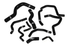 Przewody silikonowe FMIC Honda Civic FD2 K20A 2.0L Type-R 06-10 - Czarny największy sklep tuningowy w Polsce!
