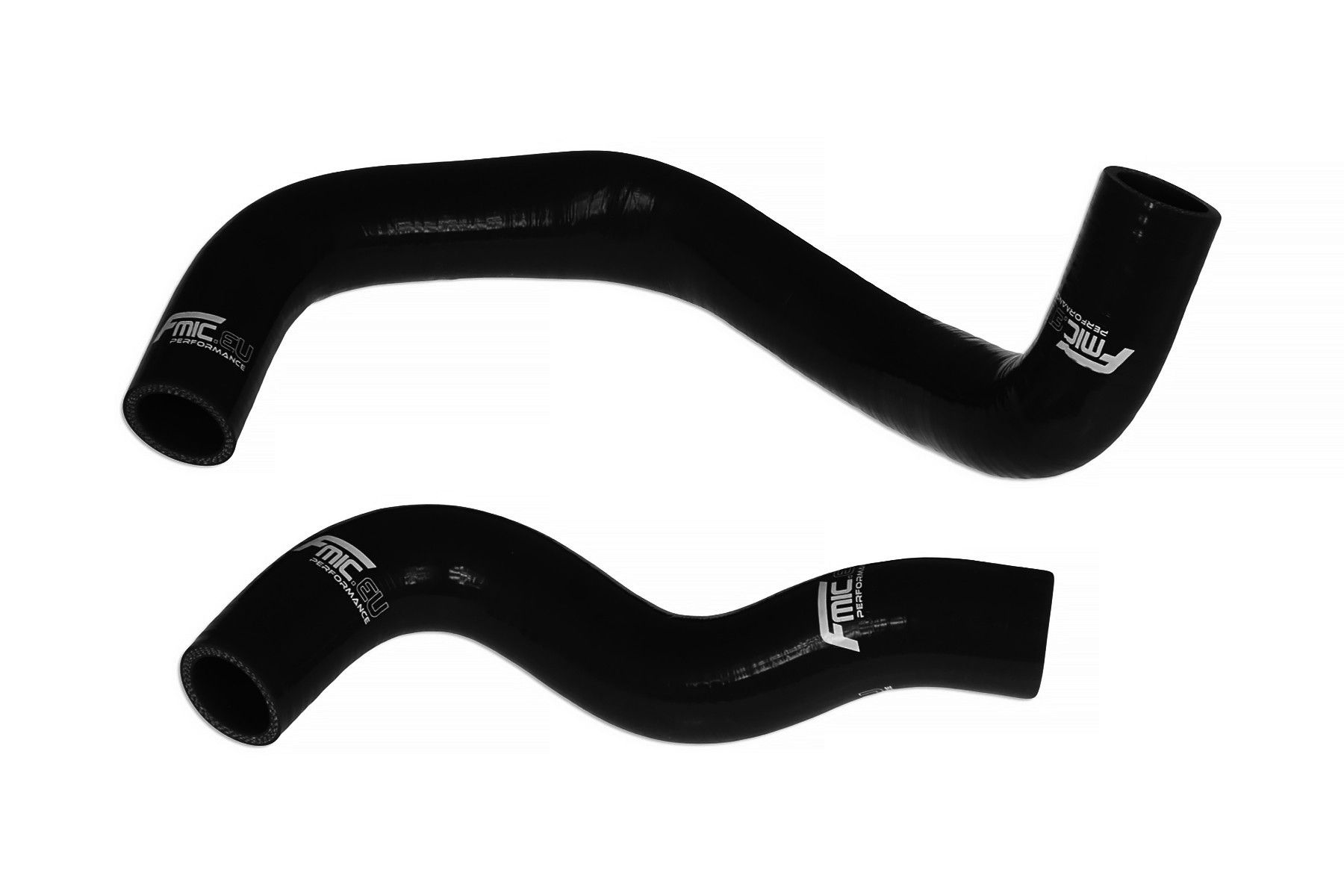 Przewody silikonowe FMIC Nissan 350Z VQ35HR 2007–2009 - Czarny największy sklep tuningowy w Polsce!