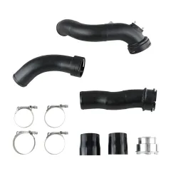 Zestaw przewodów dolotowych Charge Pipe Boost Pipe FMIC BMW F20 F30 N55 M135i M235i 335i 435i największy sklep tuningowy w Polsce!