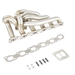 Kolektor wydechowy FMIC Nissan RB20 RB25 RB26 DET T4 Top Mount Twin Scroll 44mm SS304 największy sklep tuningowy w Polsce!