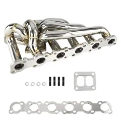 Kolektor wydechowy FMIC Nissan RB20 RB25 RB26 DET T4 Top Mount Twin Scroll 44mm SS321 największy sklep tuningowy w Polsce!
