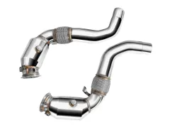 Downpipe FMIC BMW F15 F16 X5 50ix X6 50ix 4.0 4.4L N63B 2015- z katalizatorem największy sklep tuningowy w Polsce!