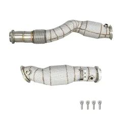 Downpipe FMIC BMW M2 M3 M4 G20 G80 S58 B30 2020- z katalizatorem i osłoną termiczną największy sklep tuningowy w Polsce!