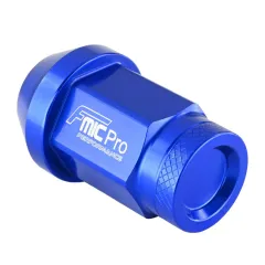Kuta nakrętka aluminiowa do kół FMIC M12x1.25 Niebieska 1 szt. stożkowa 7075-T6 największy sklep tuningowy w Polsce!