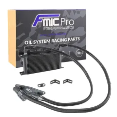 Zestaw chłodnicy oleju silnikowego FMIC BMW N54 N55 BMW F20 BMW 135i 335i M2 M3 X5 X6 2009-2019 największy sklep tuningowy w Polsce!