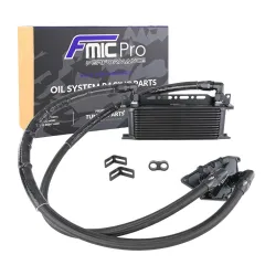 Zestaw chłodnicy oleju silnikowego FMIC Mini F55 F54 F56 F60 BMW F20 F30 F48 1.2 1.5 2.0 B38A12 B46A20 2014-2024 największy sklep tuningowy w Polsce!