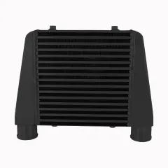 Intercooler 280x280x76mm FMIC Górny Wlot / Wylot Czarny największy sklep tuningowy w Polsce!