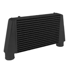 Intercooler 450x280x76mm FMIC Górny Wlot / Wylot Czarny największy sklep tuningowy w Polsce!