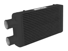 Intercooler 450x300x76mm jednostronny czarny FMIC największy sklep tuningowy w Polsce!