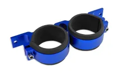 Podwójne mocowanie pompy paliwa 60mm Niebieski FMIC największy sklep tuningowy w Polsce!