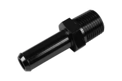 Nypel adapter aluminiowy 1/2" NPT na króciec 15-16mm (5/8) push-on czarny FMIC największy sklep tuningowy w Polsce!
