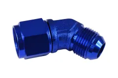 AN4 45st Nypel adapter żeńsko-męski JIC Niebieski FMIC największy sklep tuningowy w Polsce!