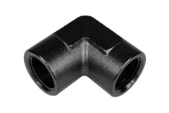 1/4 NPT 90st Nypel adapter żeńsko-żeński Czarny FMIC największy sklep tuningowy w Polsce!