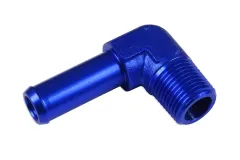 Łącznik 90st 1/8 NPT na króciec 1/4" Niebieski FMIC największy sklep tuningowy w Polsce!