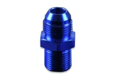 AN6 3/8 NPT Nypel adapter męsko męski Niebieski FMIC największy sklep tuningowy w Polsce!
