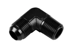 AN8-3/8 NPT 90st Nypel adapter męsko-męski Czarny FMIC największy sklep tuningowy w Polsce!