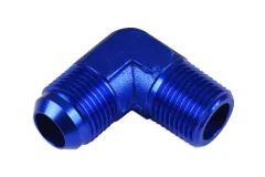 AN10-3/4 NPT 90st Nypel adapter męsko-męski Niebieski FMIC największy sklep tuningowy w Polsce!