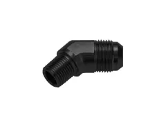 AN8 - 1/2 NPT 45st Nypel adapter męsko-męski JIC - NPT Czarny FMIC największy sklep tuningowy w Polsce!