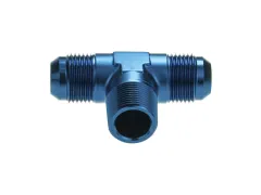Adapter Trójnik Męski/Męski/Męski AN12 - 3/4 NPT - AN12 Niebieski FMIC największy sklep tuningowy w Polsce!