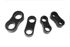 Podwójny uchwyt na przewód AN12 Czarny największy sklep tuningowy w Polsce!